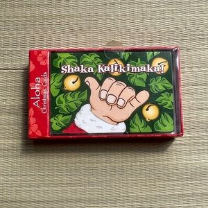 Shaka Kalikimaka Christmas cards Hawaii Aloha 10 pack